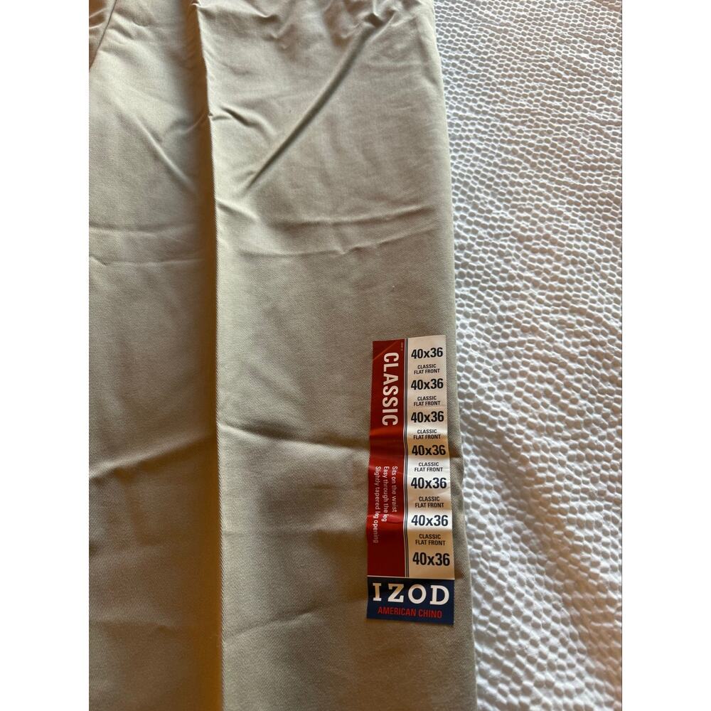 Izod Chino Classic Men’s Size 40x36 - Picture 5 of 6